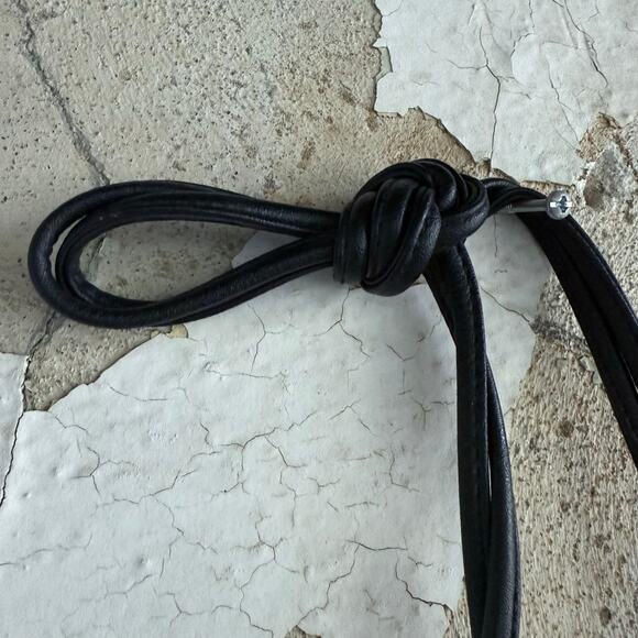 Y2K Patchwork Shoulder Bag Metallic Grommet Bucket Tote Purse Glam City Chic - Picture 8 of 8